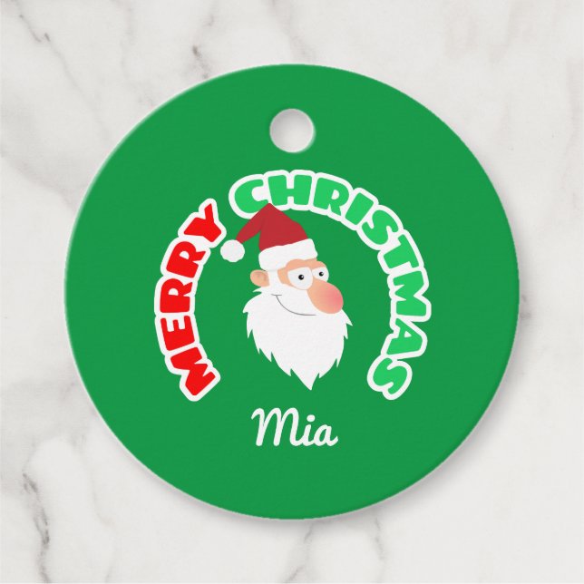 God jul gåvor etiketter (Framsida)