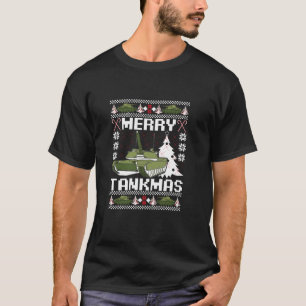 God jul - gåvor från Merry Tankmas Holida T Shirt