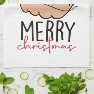 God jul Ge Finger Kökshandduk