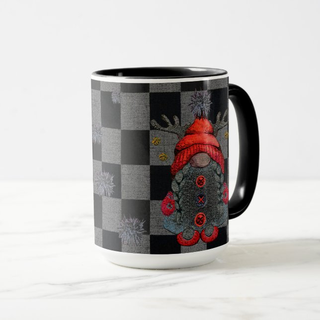 God Jul-genon-kontroller - klassiskt Mugg (Framsida höger)