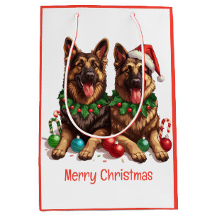 God jul German Shepherd Hundar