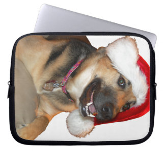 God jul German Shepherd Laptop Fodral