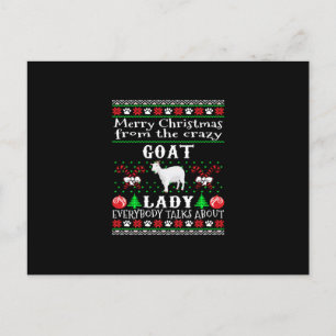 God Jul Get Lady Fulständig Tröja Långärmad Helg Vykort