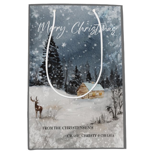 God jul Gift Bag (Framsidan)