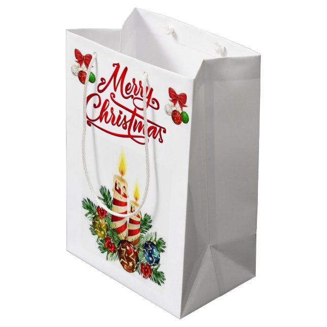 God jul Gift Bags (Baksidan Vinklad)