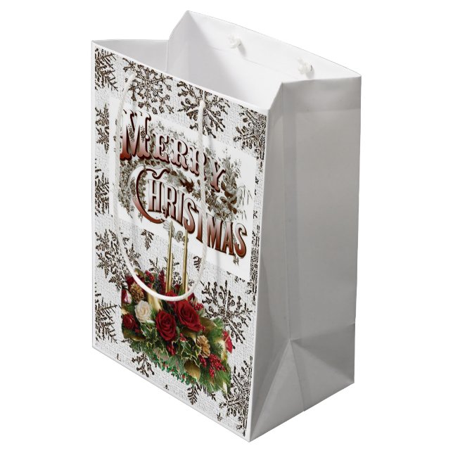 God jul Gift Bags (Baksidan Vinklad)