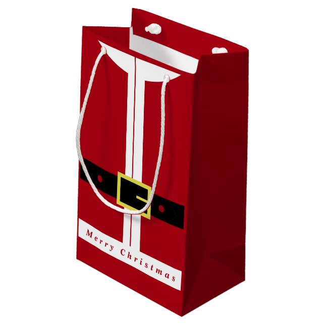 God jul Gift Bags Jultomten Funny Design (Baksidan Vinklad)