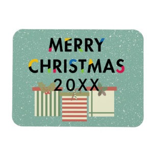 God jul Gift Boxes Flexible Kitchen Magnet