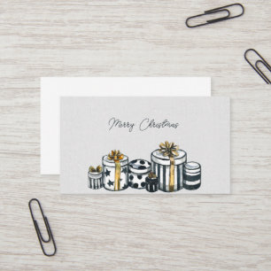 God jul Gift Boxes Visitkort