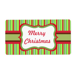 God jul Gift Märkre-etiketter Fraktsedel