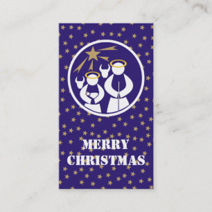 God jul Gift Märkre Visitkort