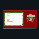 God jul Gift Märkres Fraktsedel<br><div class="desc">God jul Gift-Märkre. © TDSwhite</div>