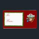 God jul Gift Märkres Fraktsedel<br><div class="desc">God jul Gift-Märkre. © TDSwhite</div>