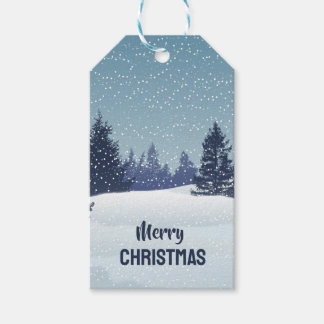 God jul Gift Märkres Presentetikett