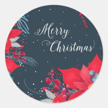 God jul Gift Stickers