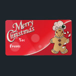 God jul Gingerbröd Gift Märkre Fraktsedel<br><div class="desc">Julfästare Märkre. ⭐ Produkten är 100 % Anpassade. Grafik och/eller text kan läggas till, tas bort, flyttat, storleksändras, bytas runt, roteras osv.. ⭐ Den här produkten är Anpassadet 100 %. Grafik och/eller text kan läggas till, tas bort, flyttat, storleksändras, bytas runt, roteras osv. 99 % av mina designar i min...</div>