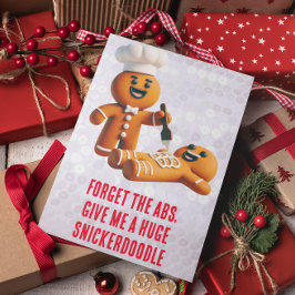 God jul: Gingertea Huge Snickerdoodle Kort