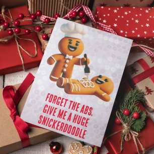 God jul: Gingertea Huge Snickerdoodle Kort