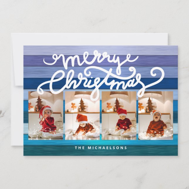 GOD JUL Glad helg Lägg till foton (Framsida)