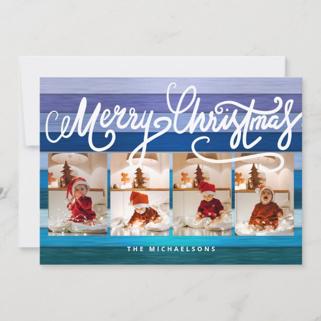 GOD JUL Glad helg Lägg till foton (Framsida)