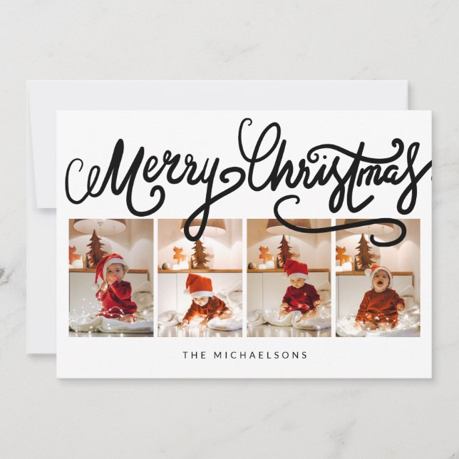 GOD JUL Glad helg Lägg till foton (Framsida)