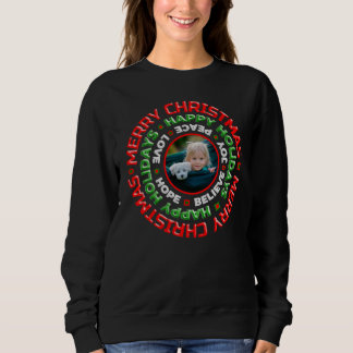 God jul Glad helg Photo Personalize T Shirt