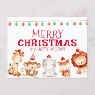 GOD JUL & GLAD HELG VYKORT