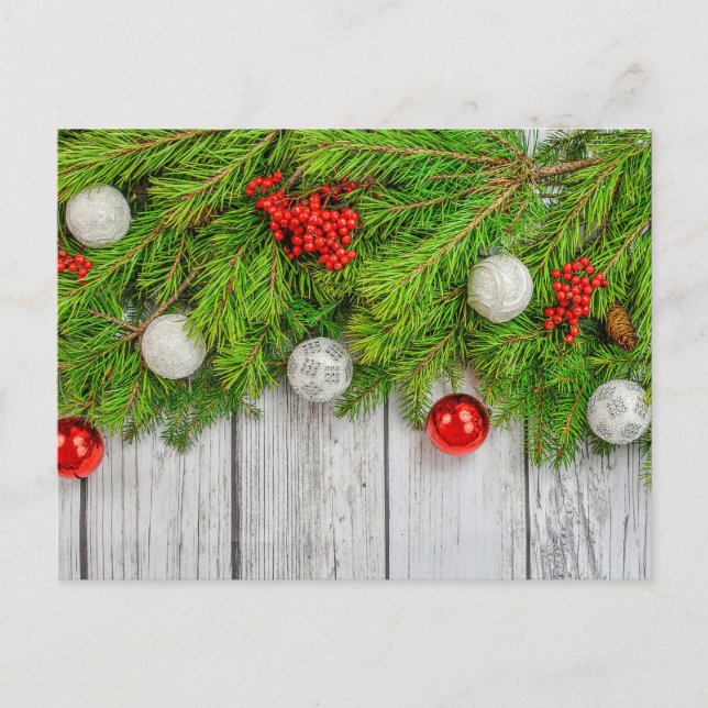 God Jul | Glad Helg Vykort (Framsida)