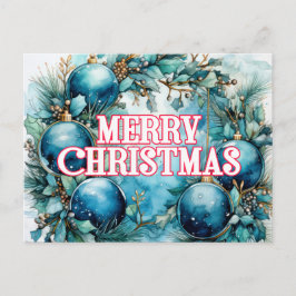God Jul | Glad Helg Vykort