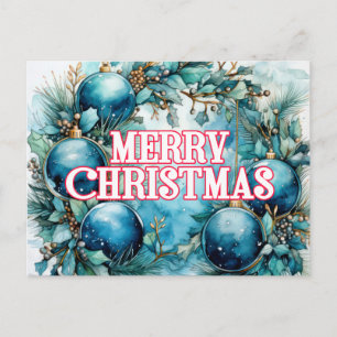 God Jul Glad Helg Vykort