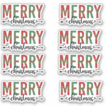 God Jul Glad Jul Post Gåva Dekoration Pack
