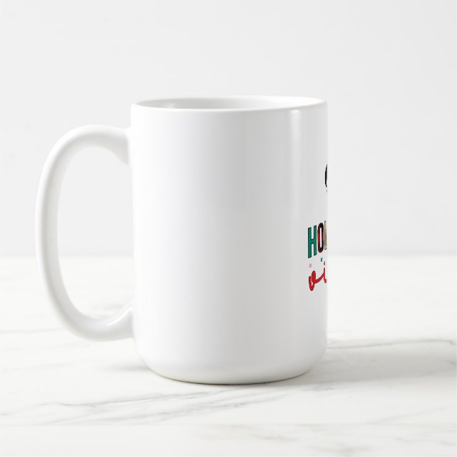 God Jul Glada Julstämning Kaffemugg (Vänster)