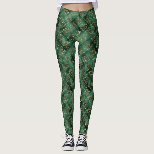 God jul Glam Leggings (Framsida)