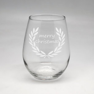God jul Glas av Vin utan stemmassa