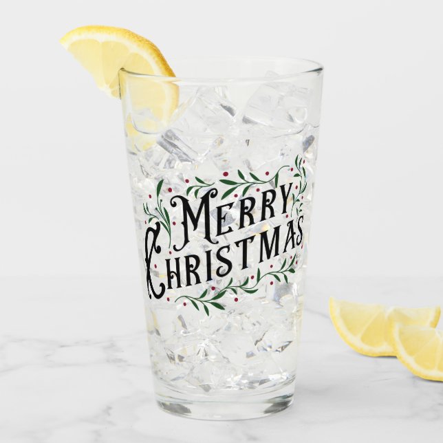 God Jul Glaskopp (Framsida Ice)