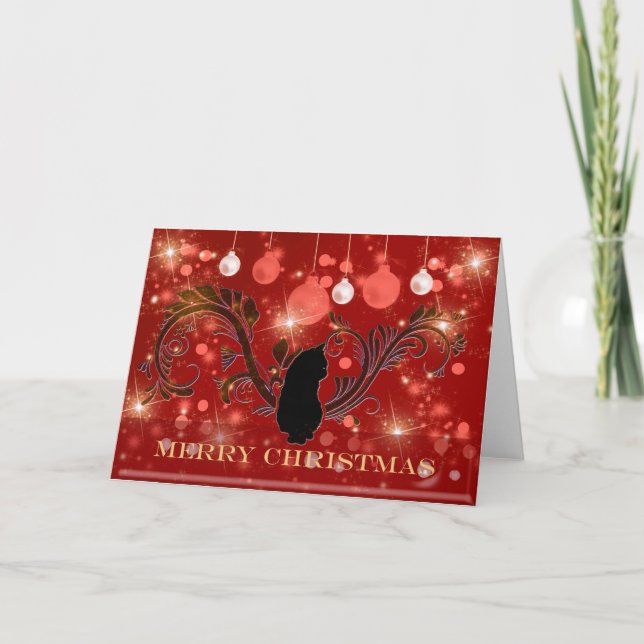 God jul Gnistra-gratulationskort Helgkort (Framsida)