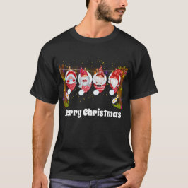 God jul-gnom-Helgdag T-Shirt