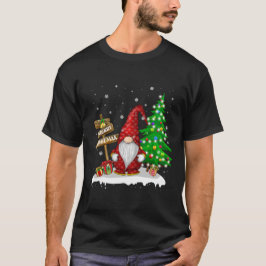 God jul Gnome-familjens jul T Shirt