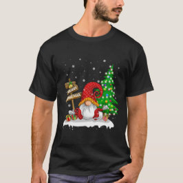 God jul Gnome-familjens jul T Shirt