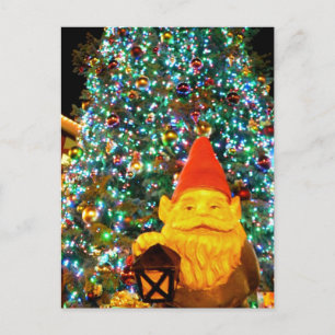 God jul Gnome Helg Vykort