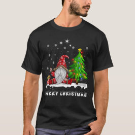 God jul Gnome Julafton Family Manar Women T Shirt