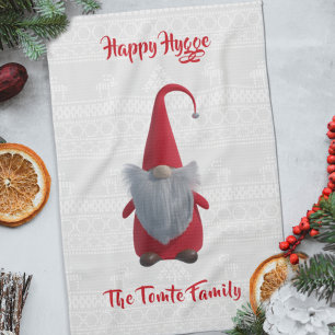 God jul Gnome Kitchen Towel Kökshandduk