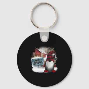 God jul Gnome Nyckelring