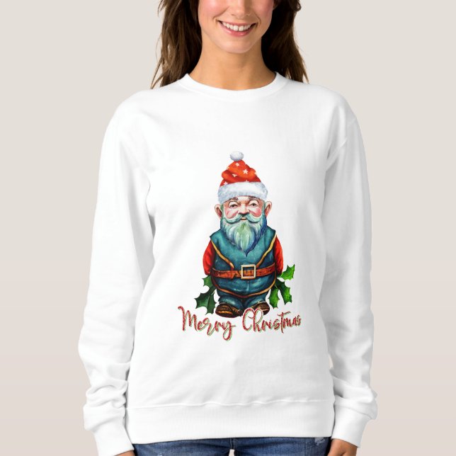 God jul Gnome T Shirt (Framsida)