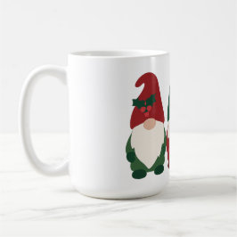 "God jul Gnome Trio - Festive Helgdag Kaffemugg