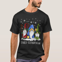 God jul Gnomes-familjjulen T Shirt