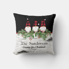 God jul Gnomes Garland Kudde