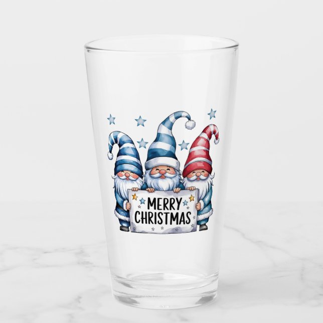 God jul Gnomes Glaskopp (Framsida)