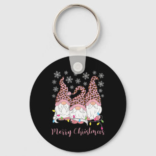 God jul Gnomes Julafton Family Gnomes Älskare Me Nyckelring