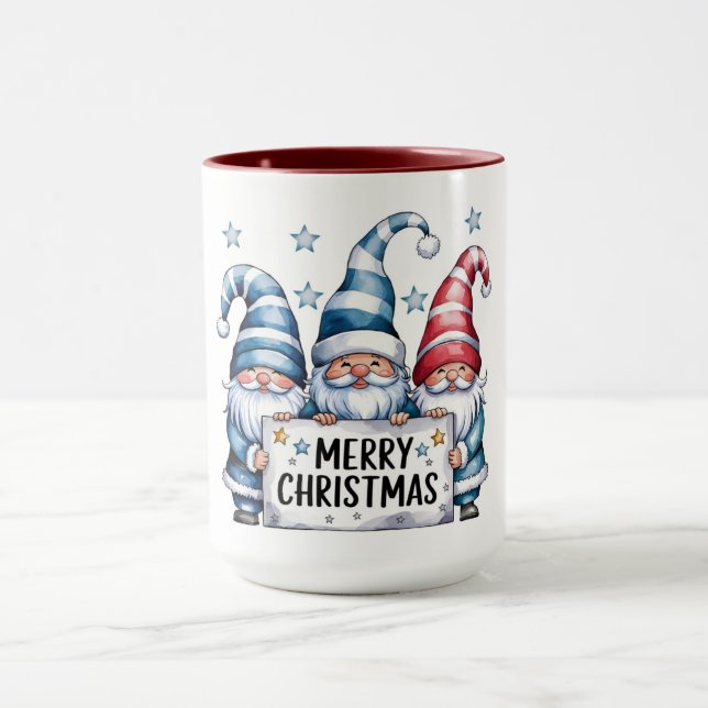 God jul Gnomes Mugg (Center)